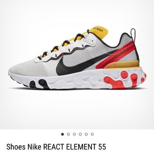 Nike React Element Tour Yellow Sneakers- Size 12